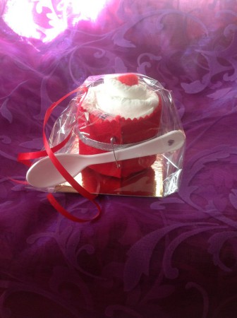 luiertaartje met lepel €1,50